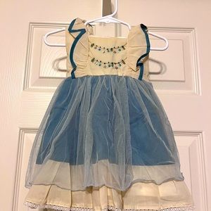 Girls’ Well Dressed Wolf Dress Size 12 months